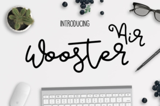 Air Wooster: A Modern Script Font for Branding