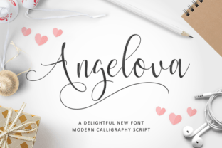 Angelova: A Modern Script Font for Branding