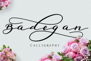 Badegan Calligraphy: A Modern Script Font for Branding