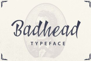 Badhead: A Display Font for Modern Editorial Design