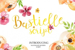 Bastielle: A Modern Script Font for Elegant Branding