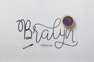 Bralyn: The Elegant Script Font for Makers