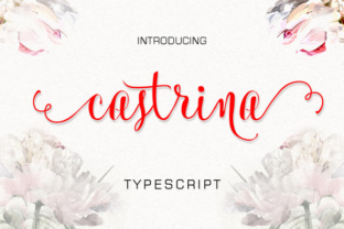 Castrina: A Handwritten Typeface for Editorial Impact