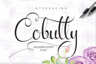 Cobully: A Modern Script Font for Makers
