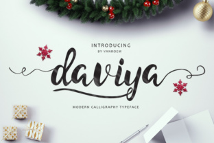 Daviya: A Bold Script Font for Web Design