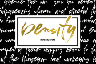 Density Typeface: A Handwritten Font for Editorial Soul