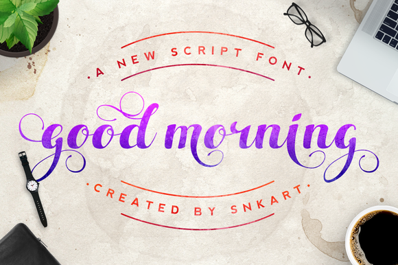 Good Morning Font: Elevate Web Design