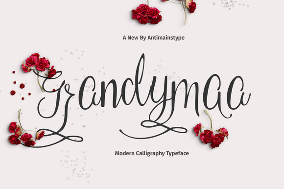 Grandymaa: A Script Typeface for Modern Web Design