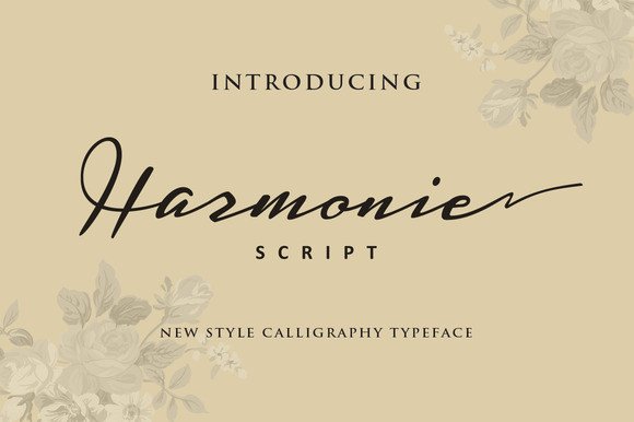 Harmonie: A Script Font That Elevates Brand Identity