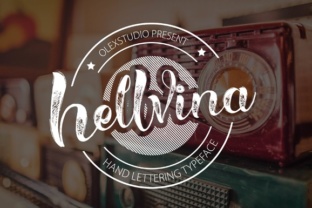 Hellvina: The Modern Script Typeface for Small Business Branding