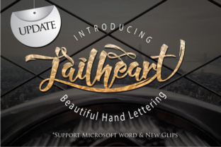 Jailheart: The Hand-Lettered Typeface for Scroll-Stopping Brands