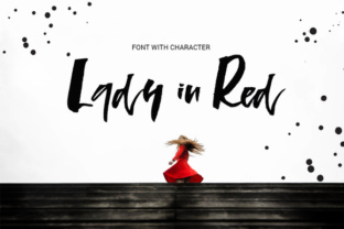 Lady in Red: The Bold Script Font for Marketers