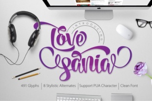 Love Sania Typeface Review: A Modern Script for Bold Branding