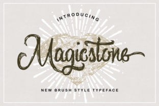 Magicstone: A Hand-Painted Typeface for Web Design