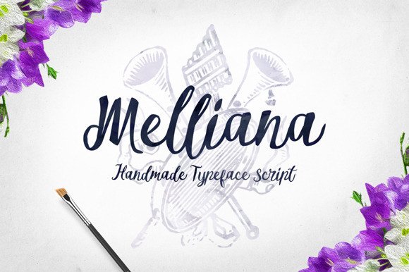 Melliana: A Script Font for Strong Brand Identity