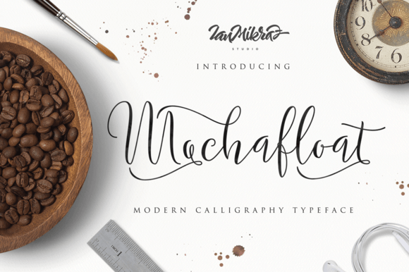 Mochafloat: A Sleek Script Typeface for Editorial Elegance