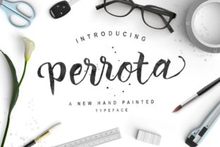 Perrota: The Hand-Painted Typeface for Authentic Brands