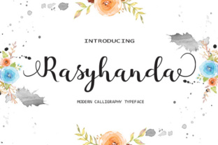 Rasyhanda Typeface for Editorial Design