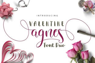Valentine Agnes: A Handwritten Typeface for Elegant Branding